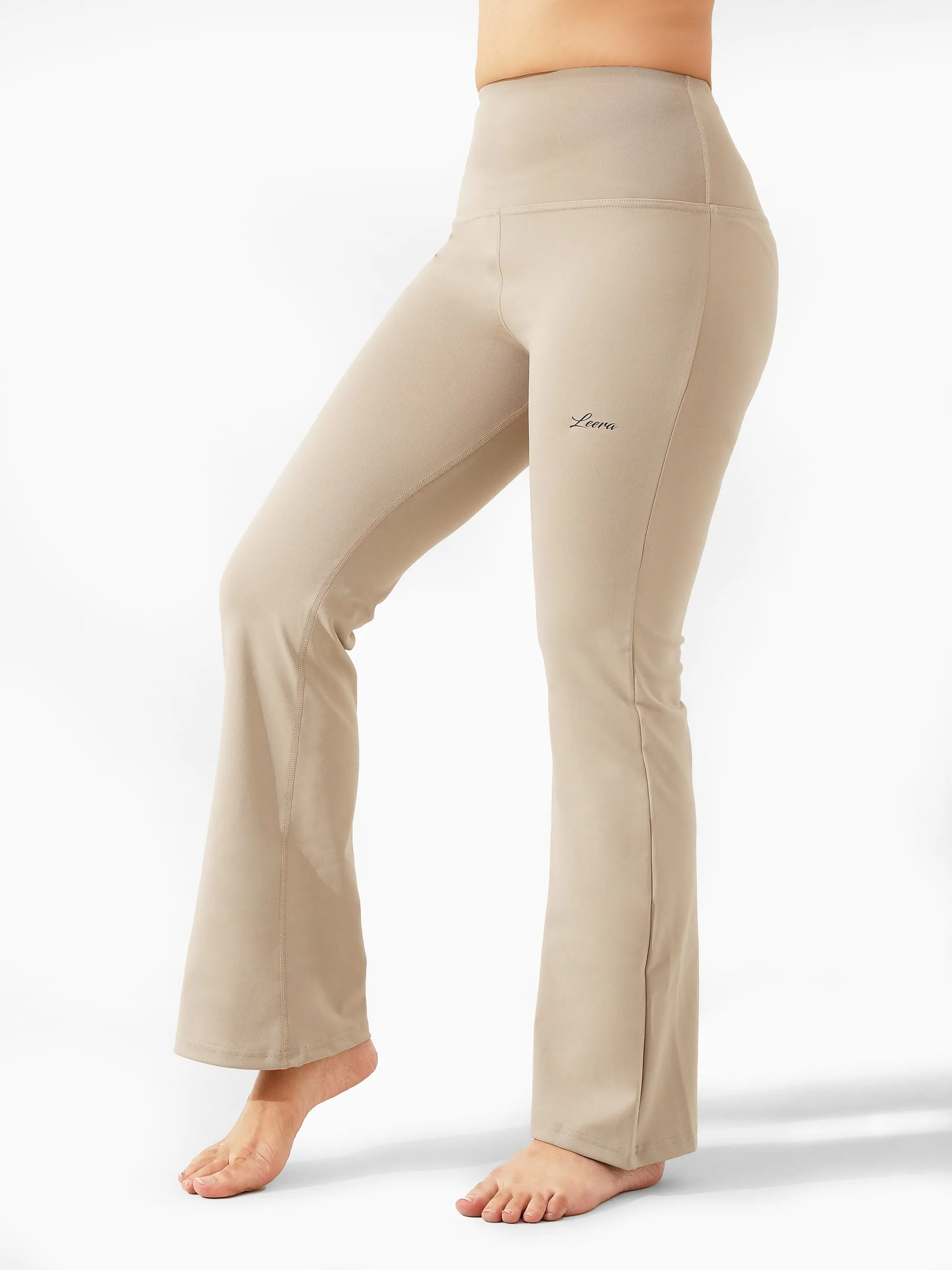 Active Flare Legging In Biege