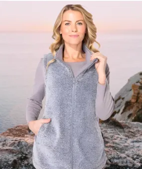 Escape Sherpa Fleece Vest-50% OFF