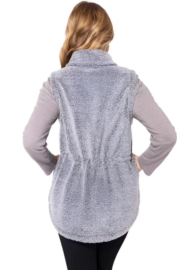 Escape Sherpa Fleece Vest-50% OFF