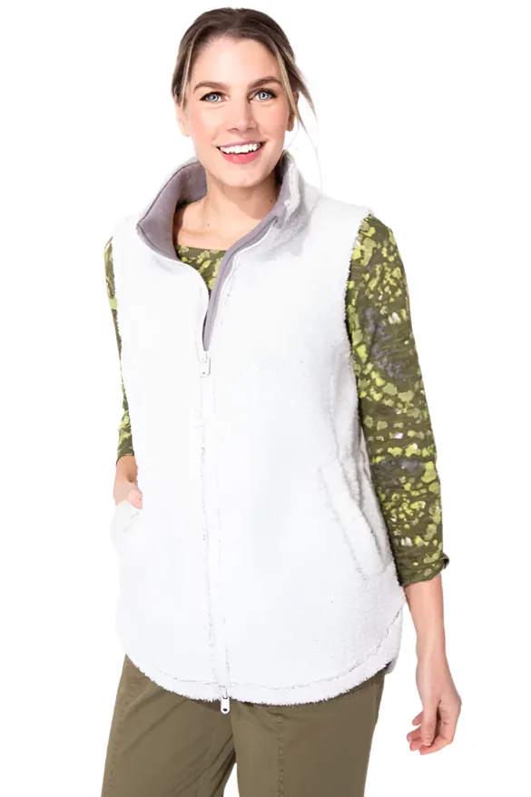 Escape Sherpa Fleece Vest-50% OFF