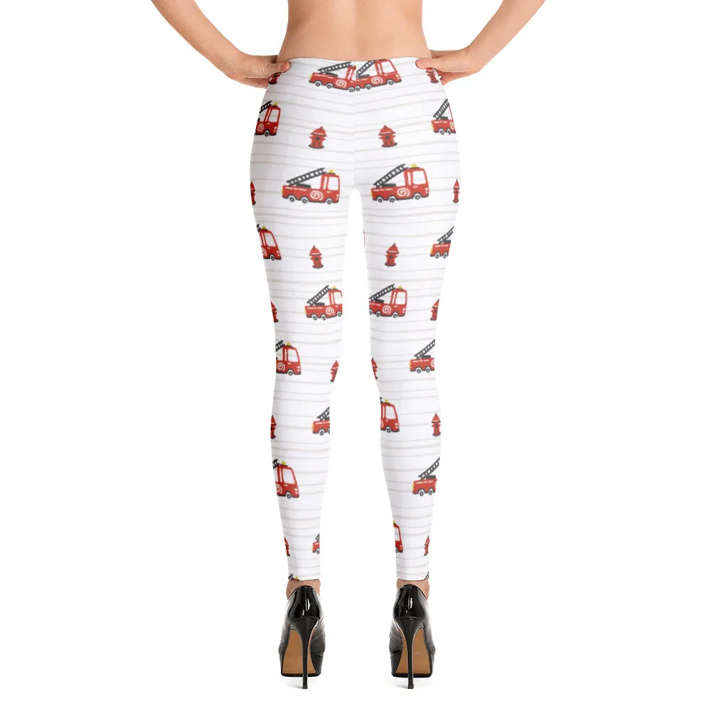 Fire truck Leggings