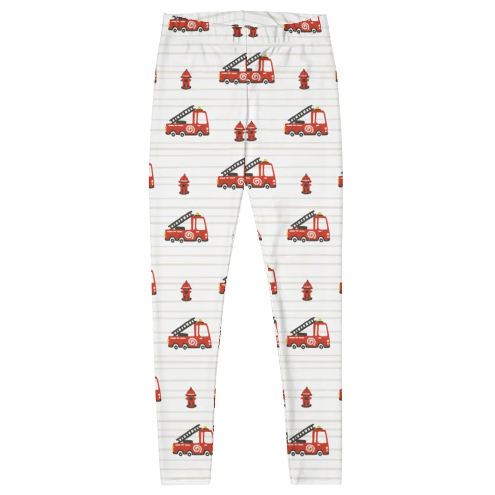 Fire truck Leggings