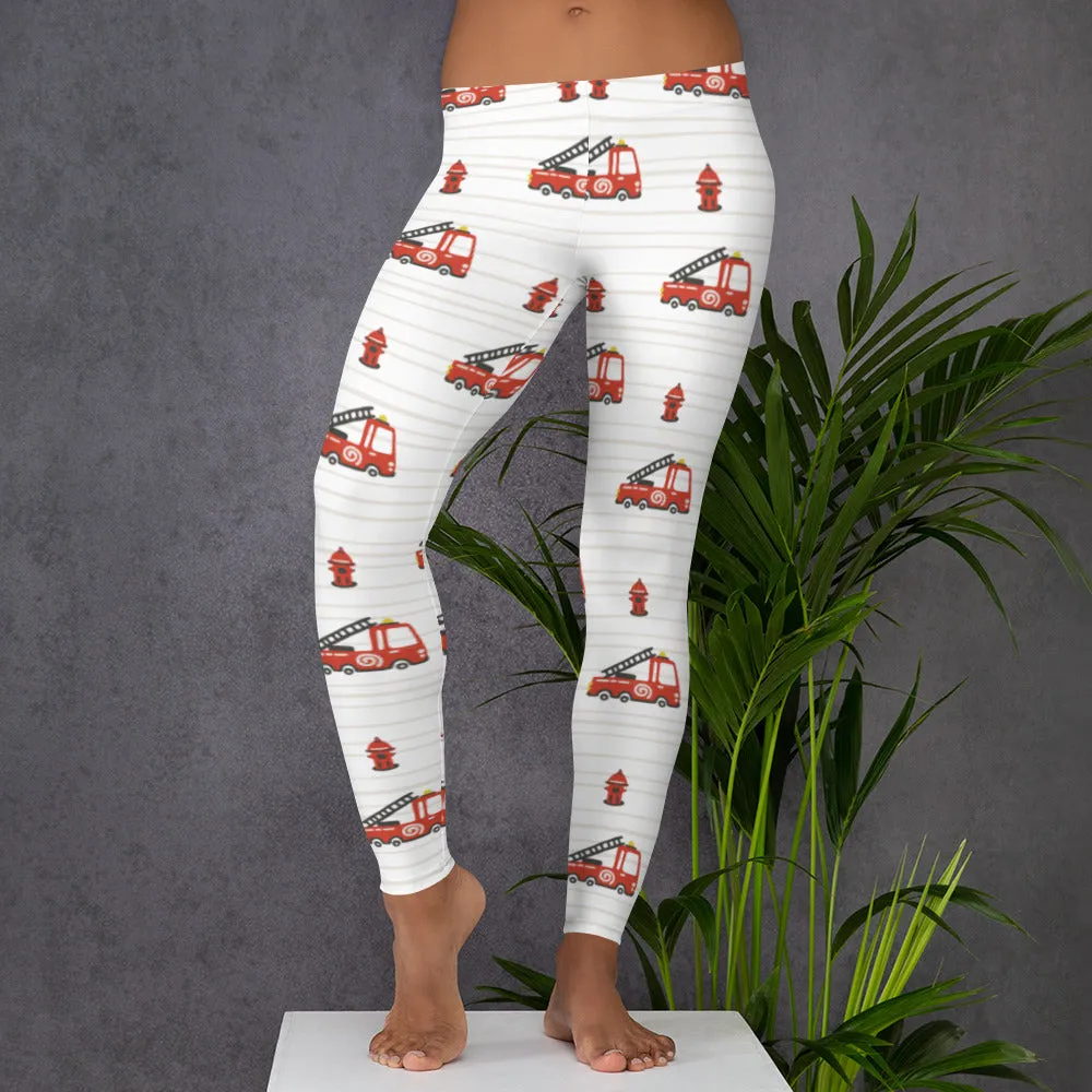 Fire truck Leggings