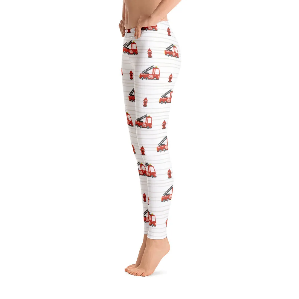 Fire truck Leggings