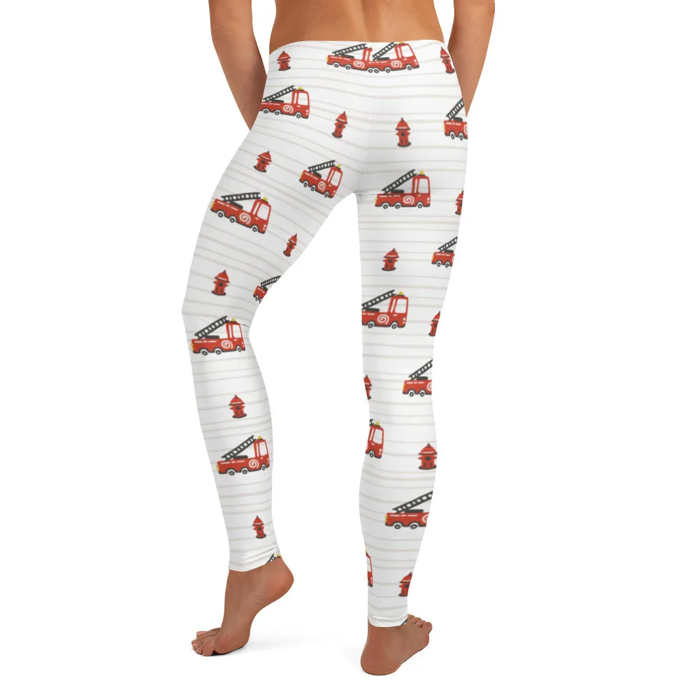 Fire truck Leggings