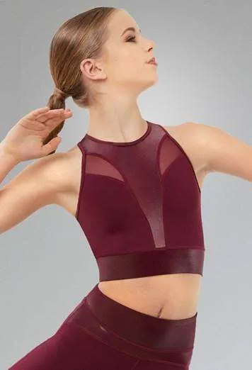 FlexTek Shimmer Crop Top