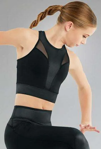 FlexTek Shimmer Crop Top