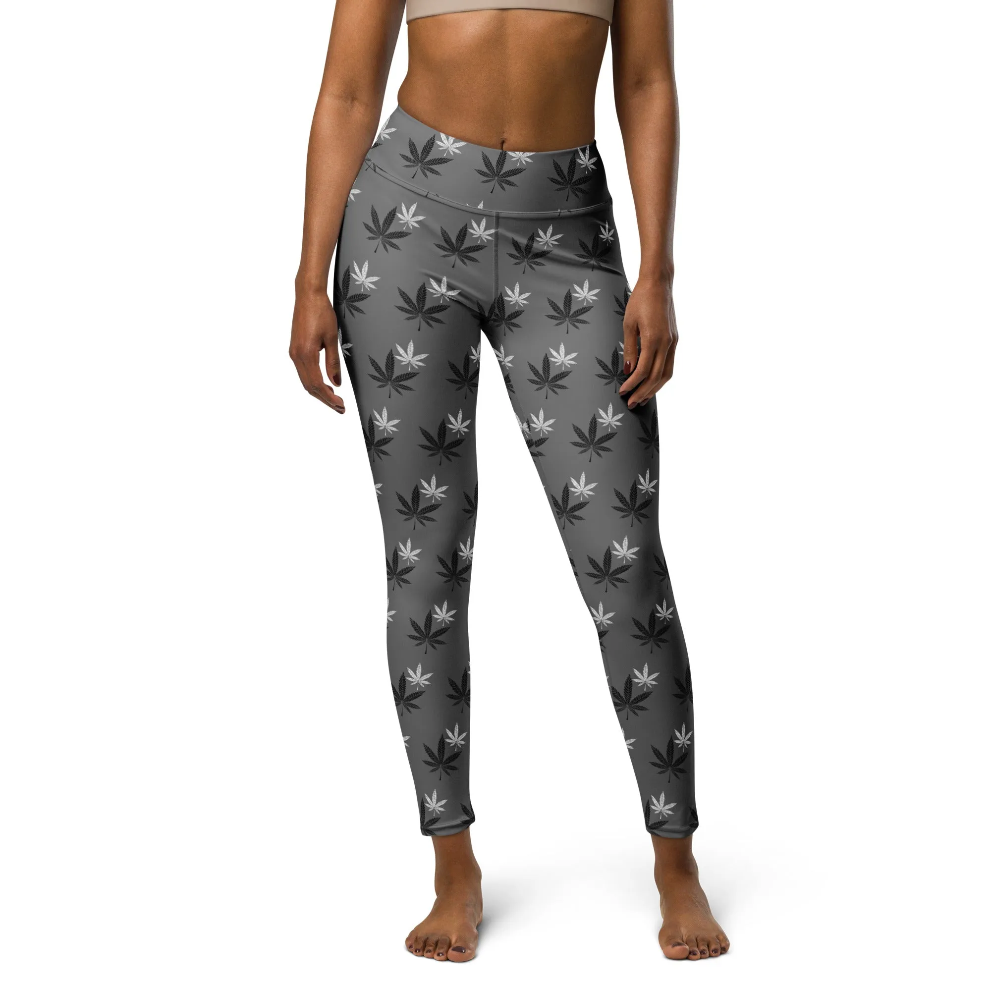 Gray Yoga Leggings