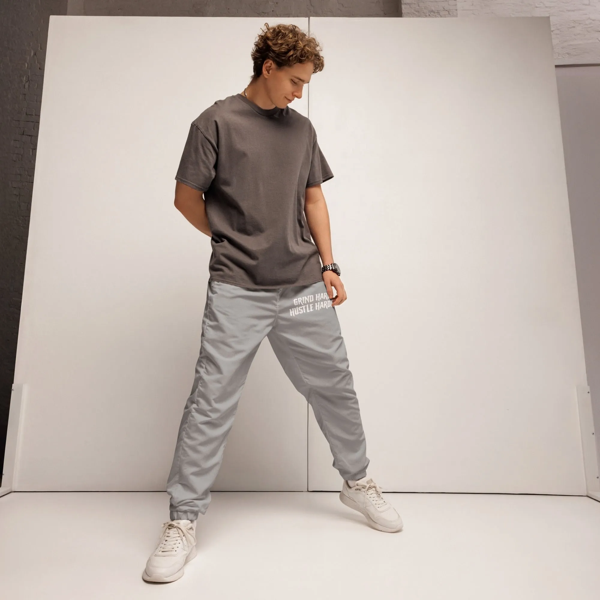 Grind hard track pants