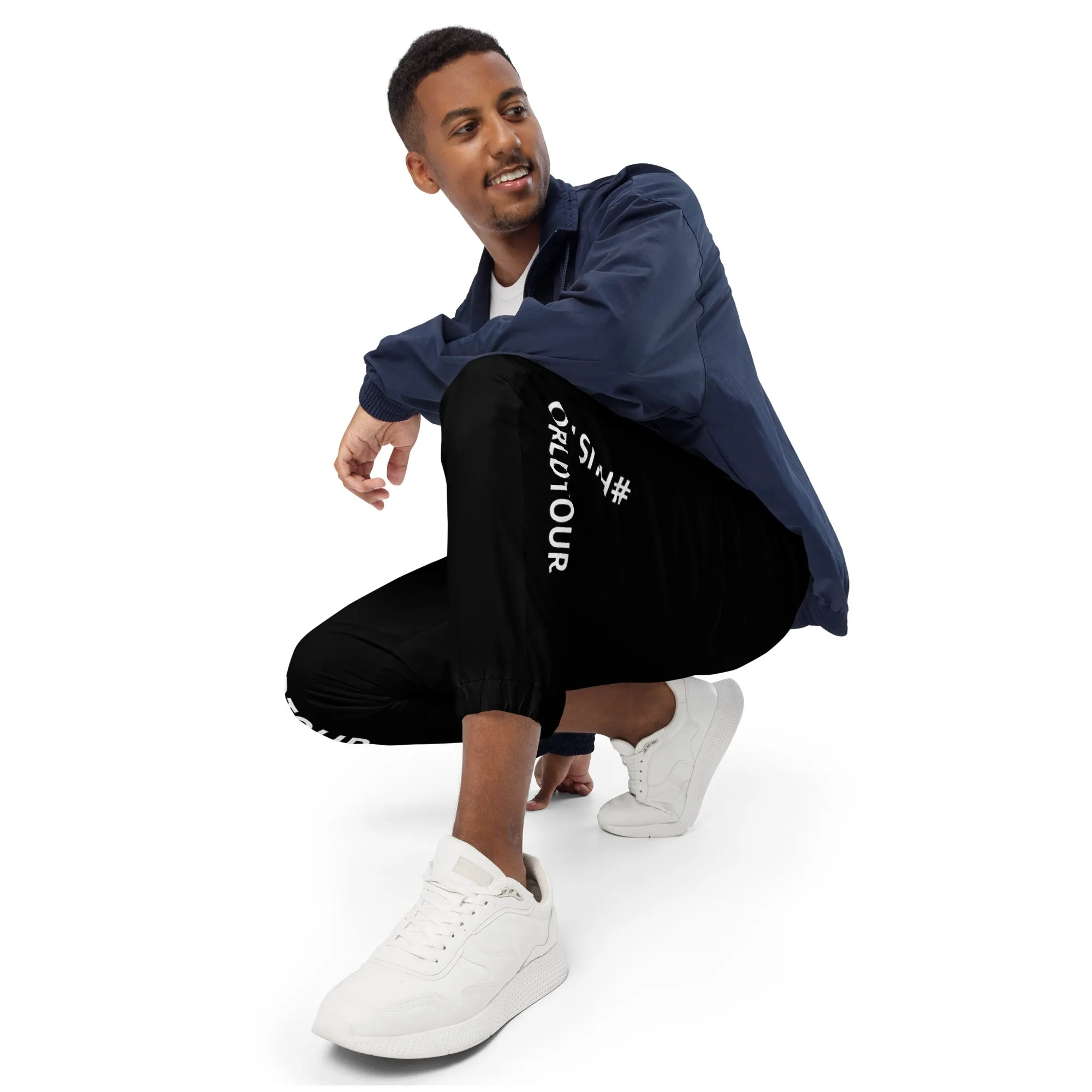 Hustle world track pants