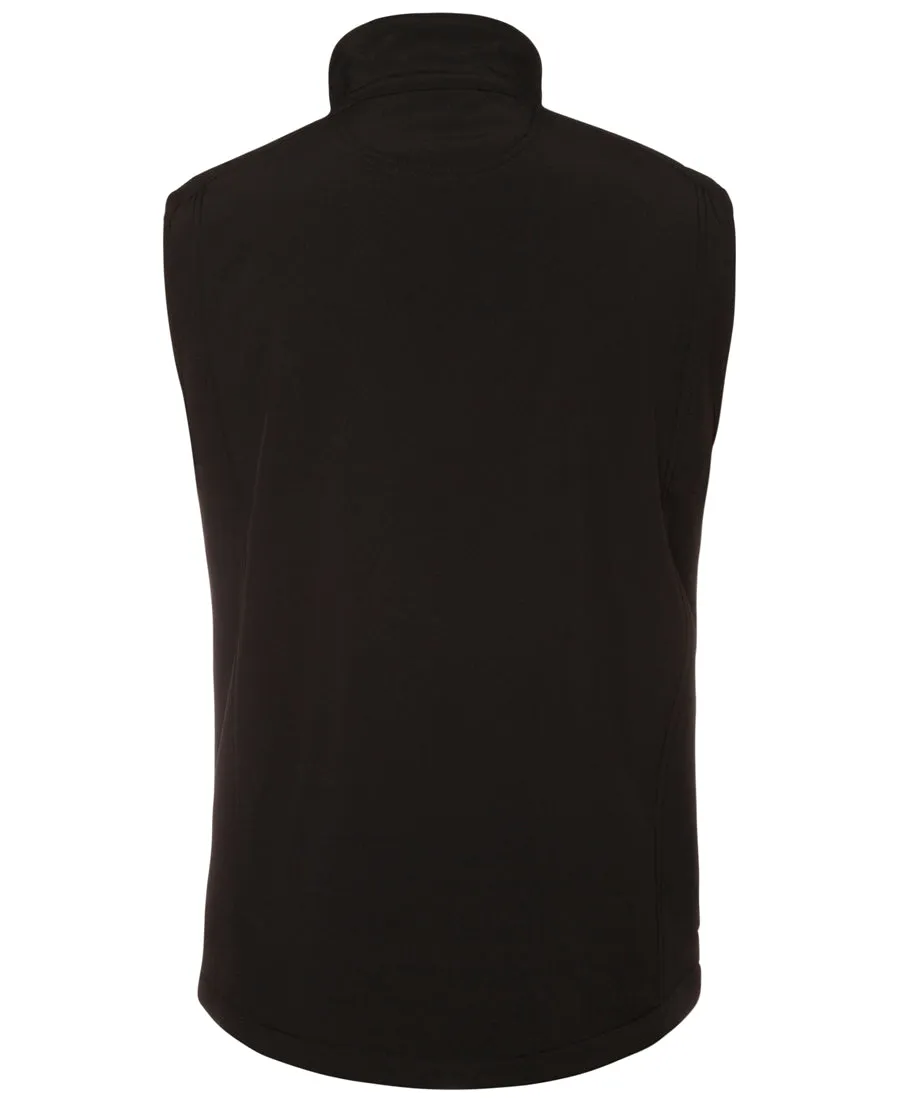 Mens & Womens Black Softshell Vest