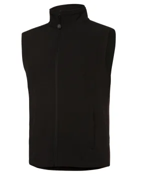 Mens & Womens Black Softshell Vest