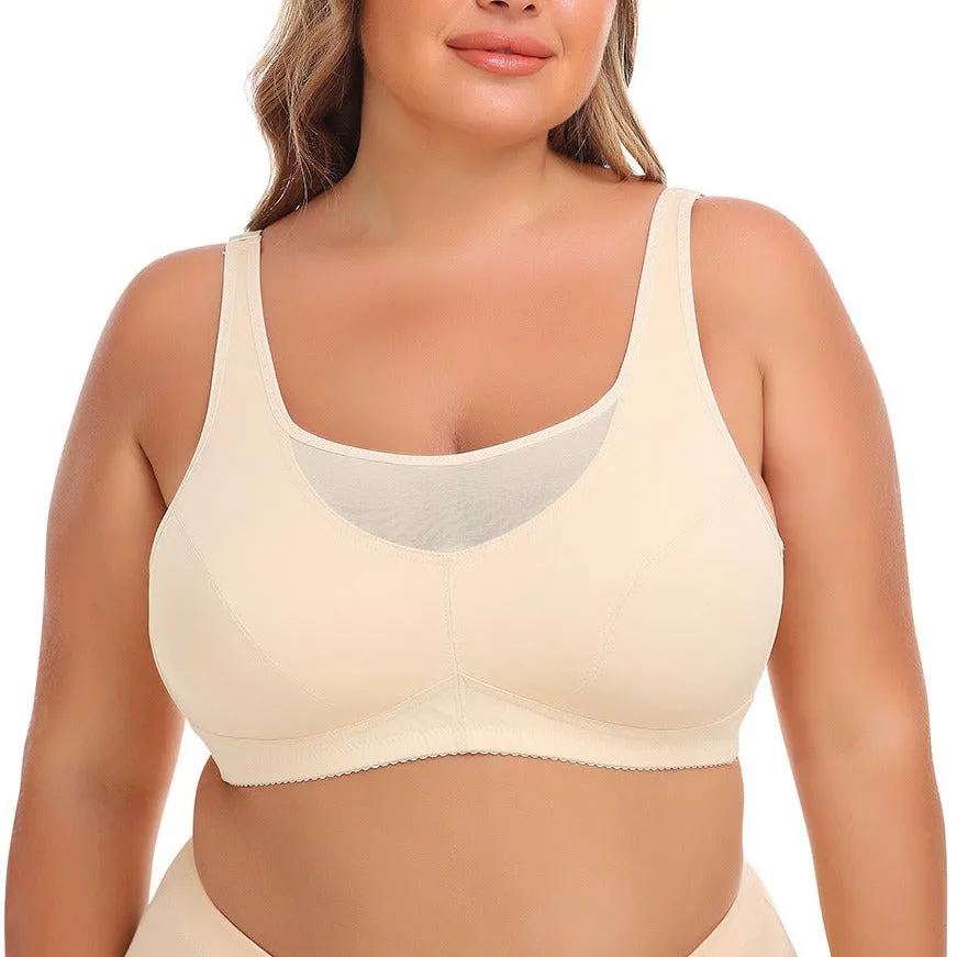 Push-up Mesh Wireless Bra
