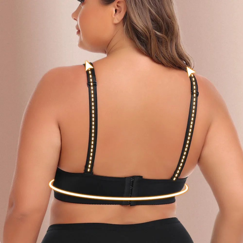 Push-up Mesh Wireless Bra