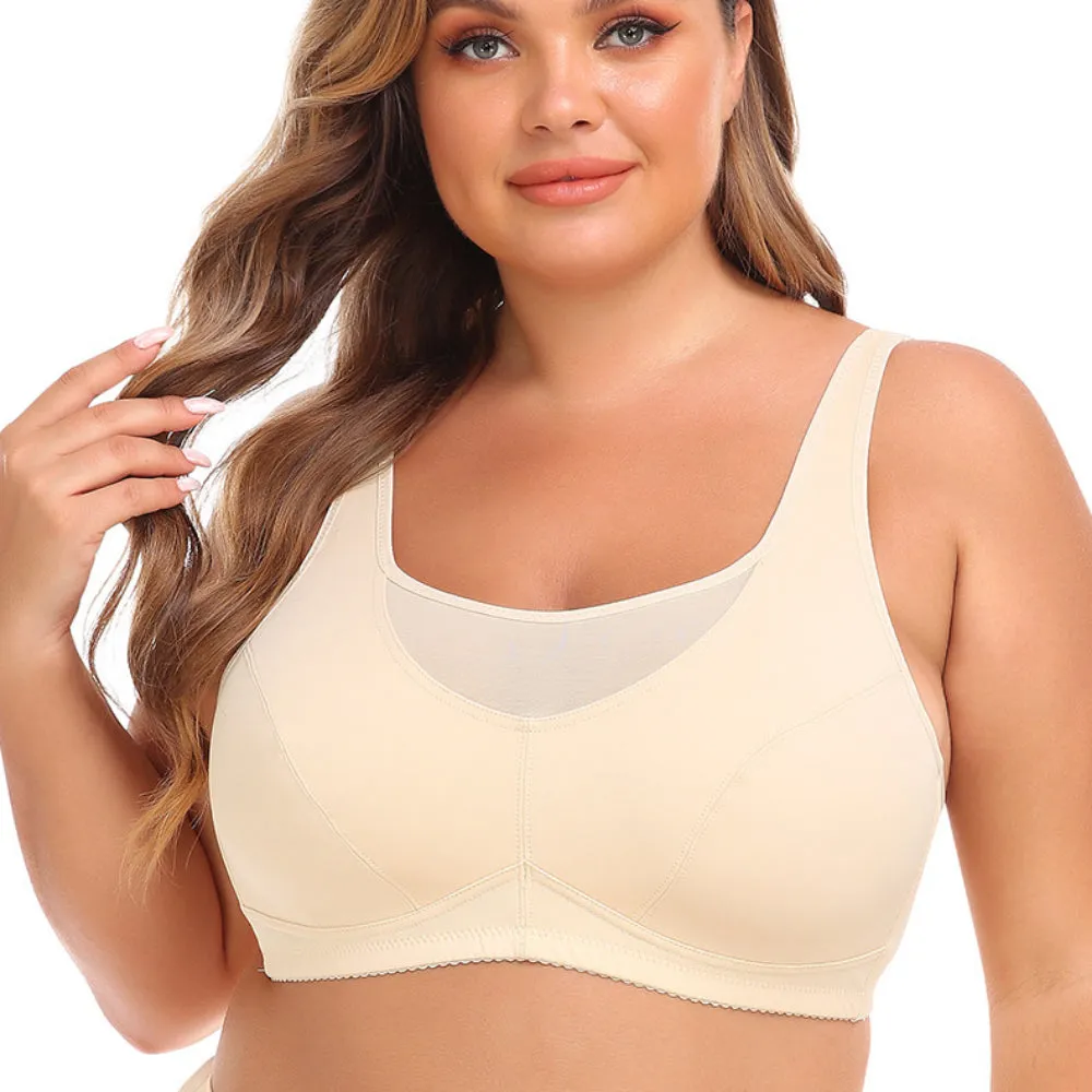 Push-up Mesh Wireless Bra