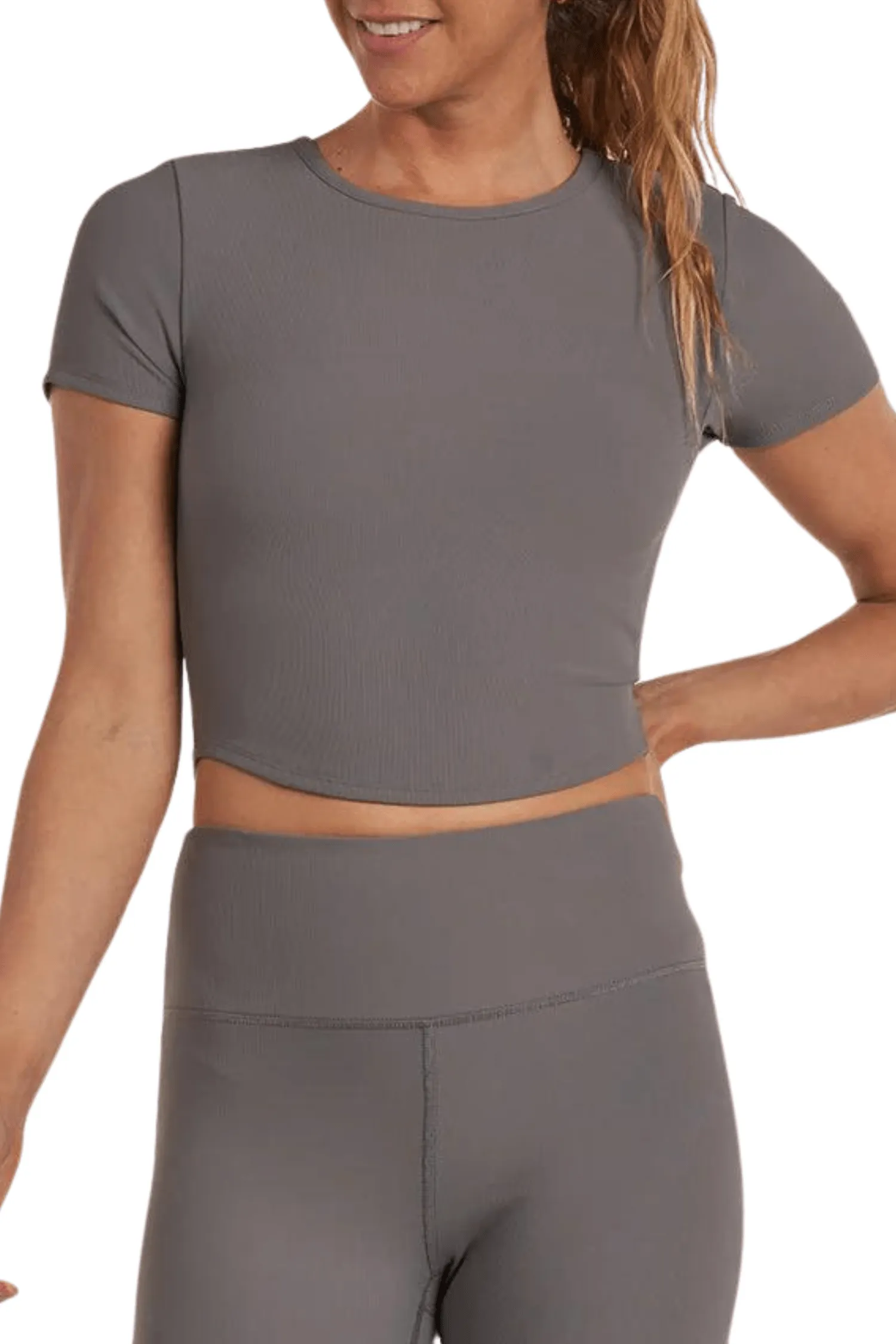 Refine Crew Neck Bra Top