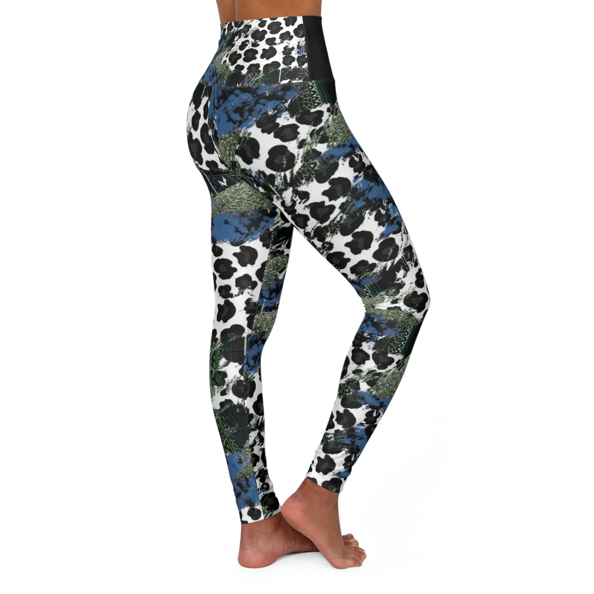 Snow Leopard  Yoga Leggings