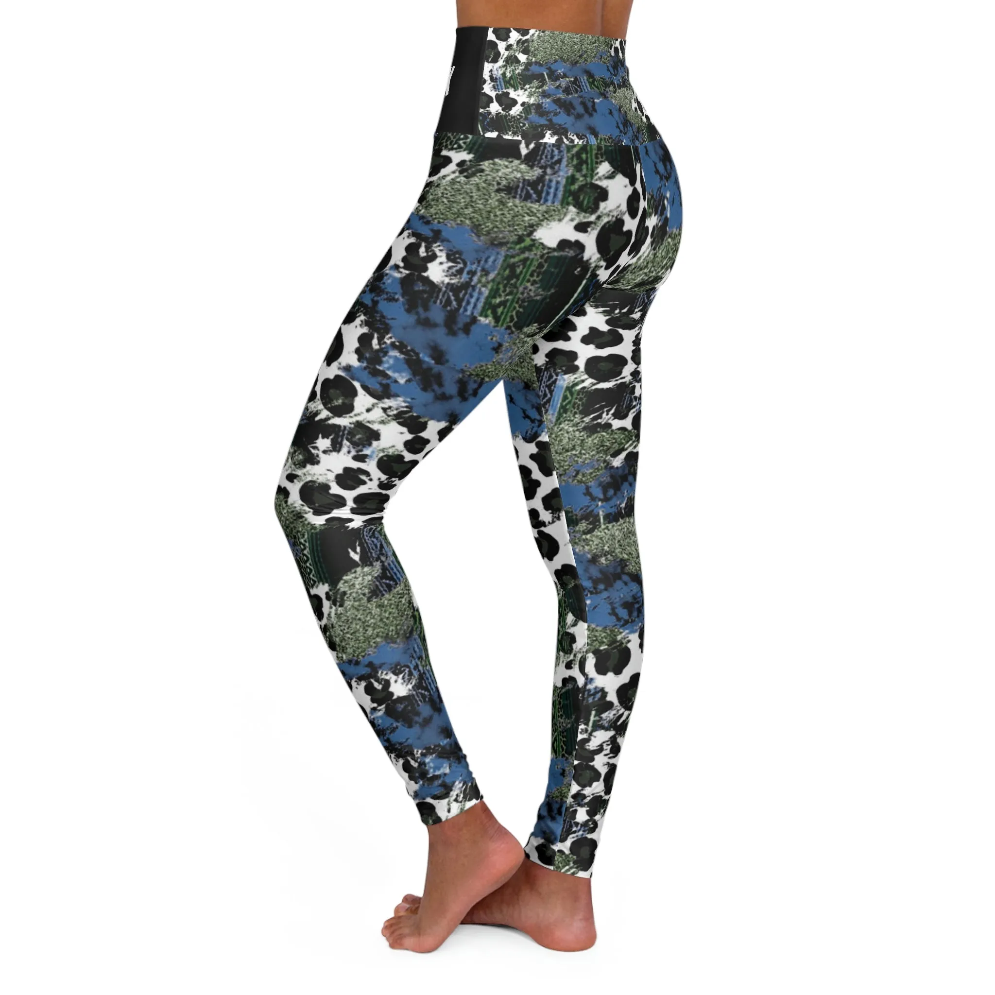 Snow Leopard  Yoga Leggings