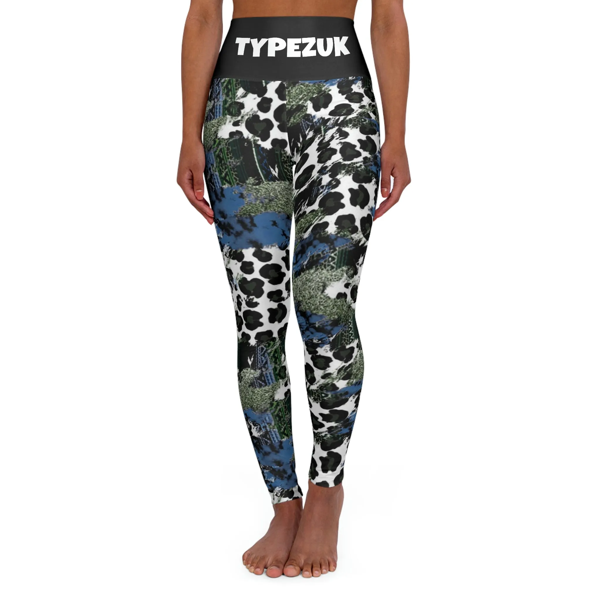 Snow Leopard  Yoga Leggings